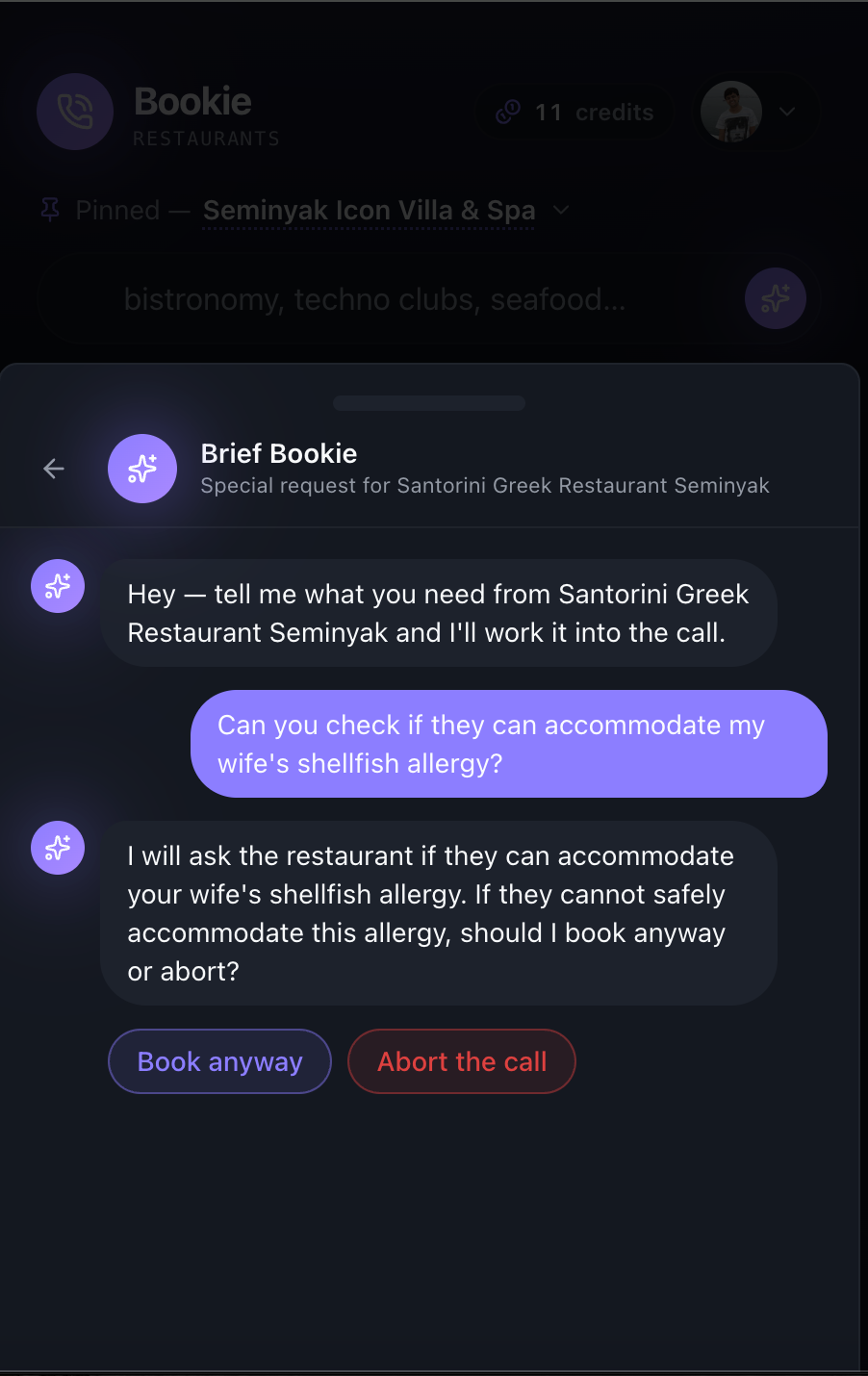 Special request brief